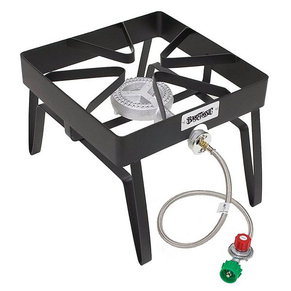 Single Burner Cast Iron Gas Stove, Size: 8x8 Inch