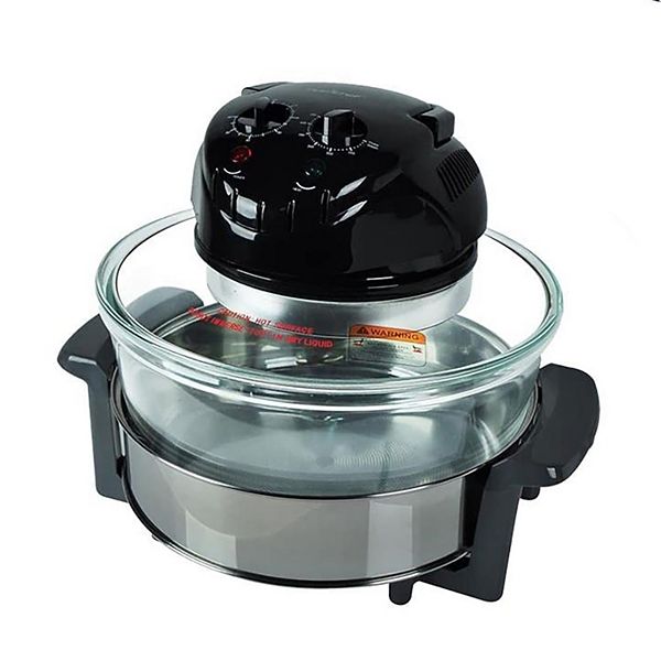 NutriChef Kitchen Countertop Air Fryer Convection Oven Cooker with