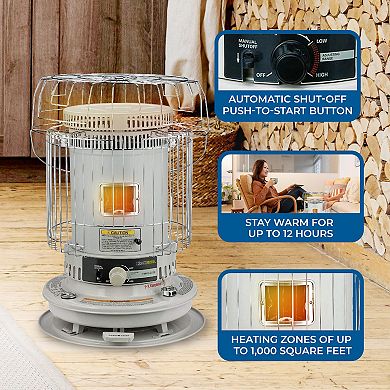 Sengoku HeatMate Indoor and Outdoor Portable Convection Kerosene Space Heater