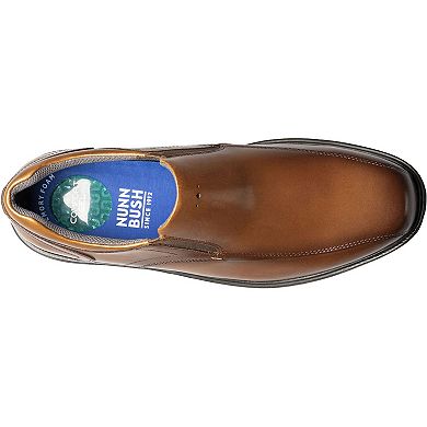 Nunn Bush Kore Pro Men's Leather Slip-On Shoes