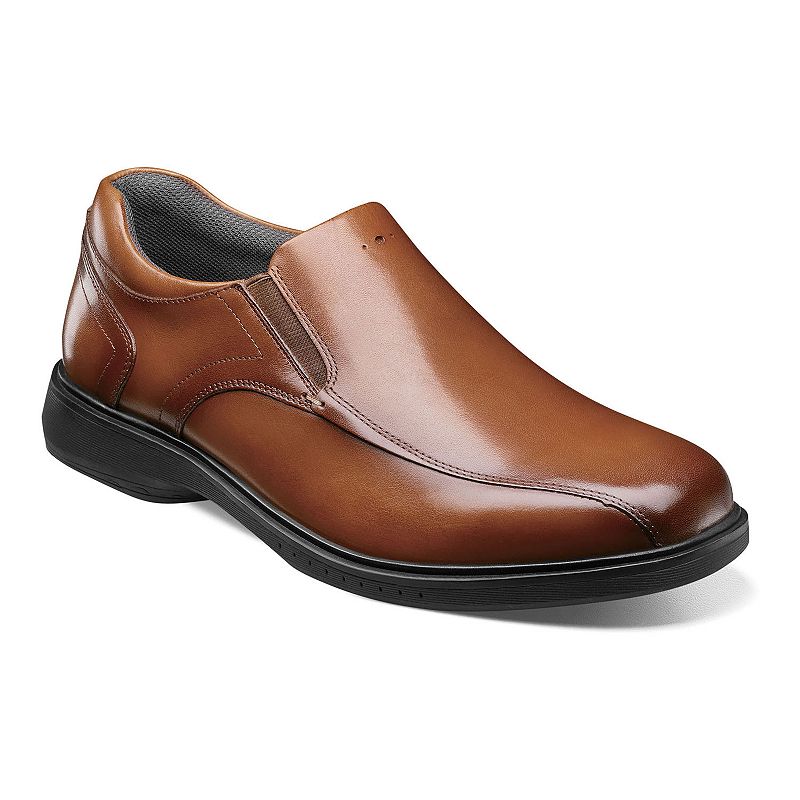 Nunn Bush® Kore Pro Men's Leather Slip-On Shoes, Size: 10, Red