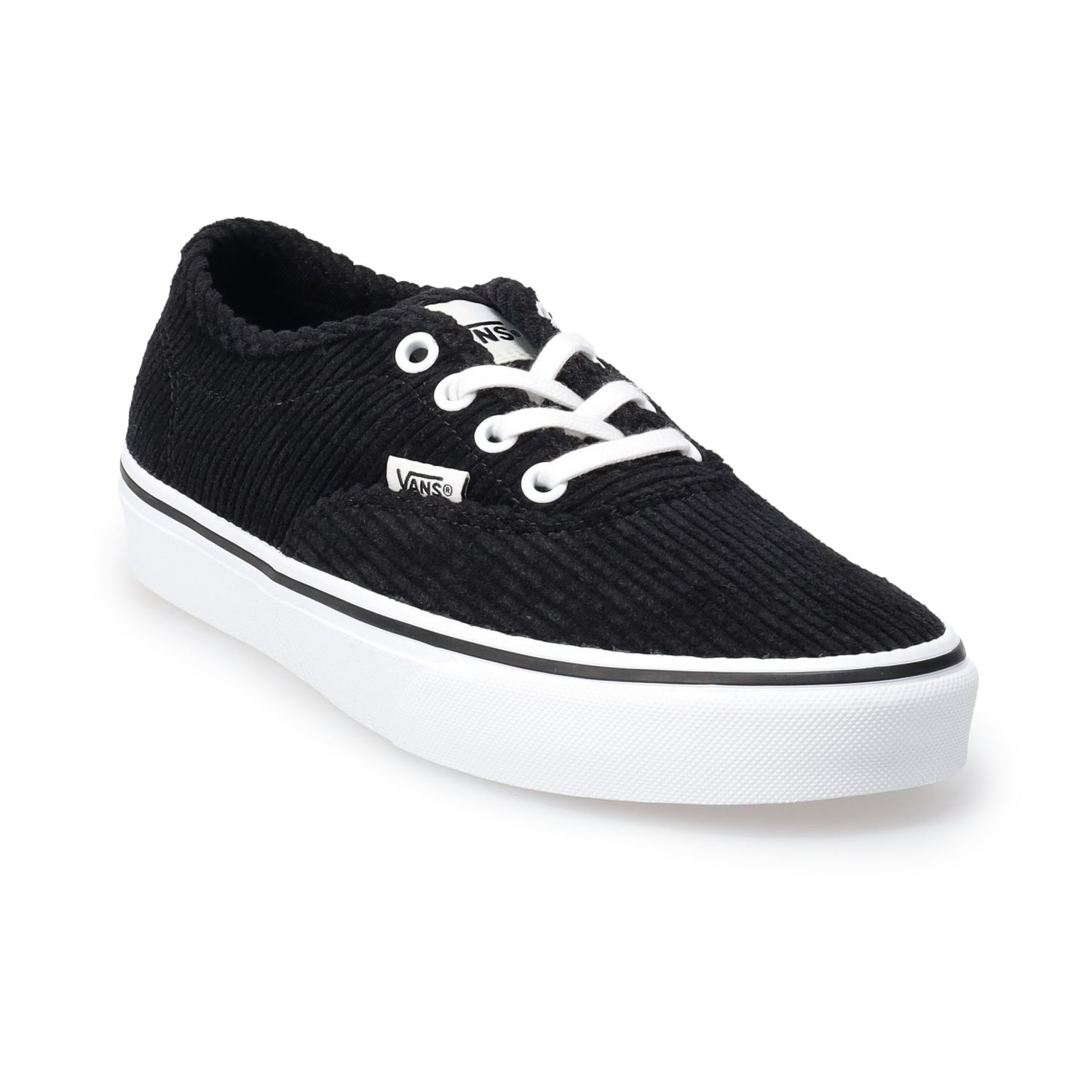 black and white vans kohls