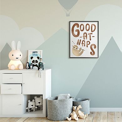 Stupell Home Decor Good At Naps Framed Wall Art