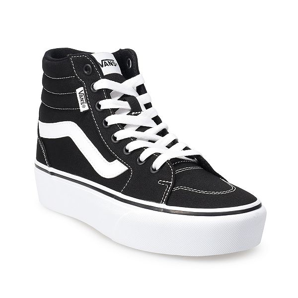 Vans wedge high tops sale