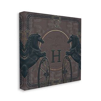 Stupell Home Decor Elegant Fashion Horses Canvas Wall Art