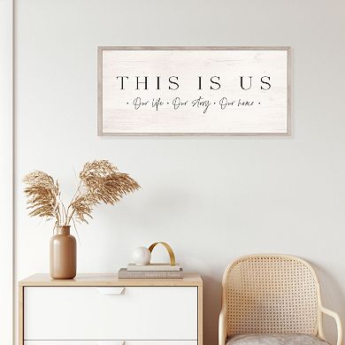 Belle Maison This Is Us Wall Art