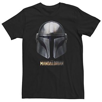 Big & Tall Star Wars The Mandalorian Helmet Tee