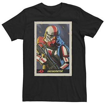Big & Tall Star Wars The Mandalorian Incinerator Trooper Portrait Tee