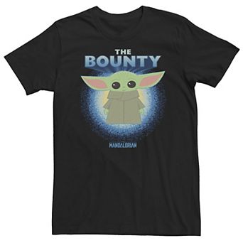 Big & Tall Star Wars The Mandalorian The Child The Bounty Cartoon Tee