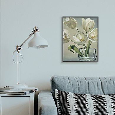 Stupell Home Decor Tulip Blossoms Framed Wall Art