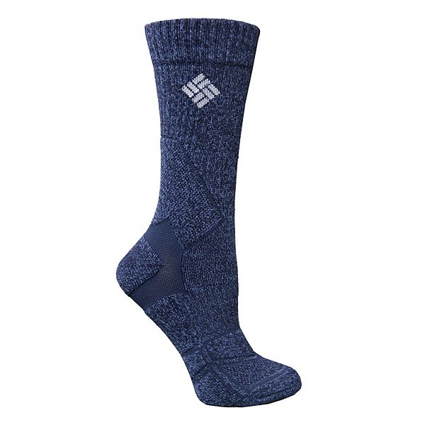 Men's Columbia Hike OmniWick Merino WoolBlend Crew Socks