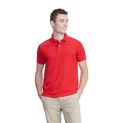 Buy Green Polo Shirt with Red Collar T-Shirt (XXL) at