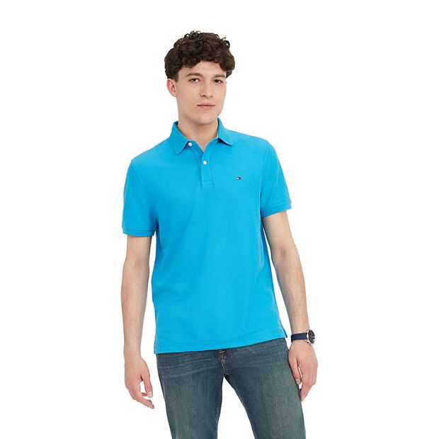 tommy hilfiger royal blue polo