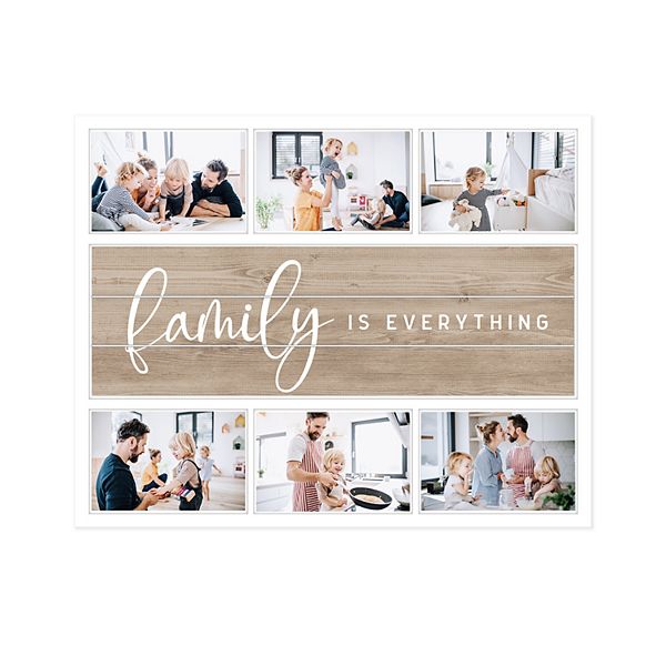 Belle Maison 6Opening Family Collage Wall Frame