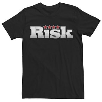 Men's Risk Large Classic Red Stars Logo Tee