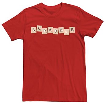 Men's Scrabble Logo Tiles Tee