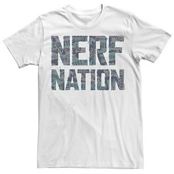 Men's Nerf Nation Text Fill Tee