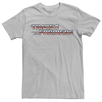 Men's Transformers Red Gradient Logo Tee