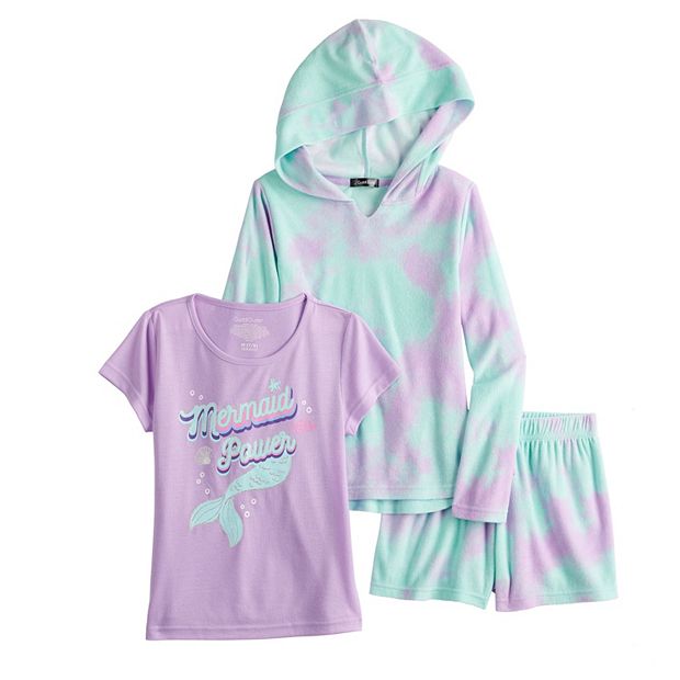 Girls 4-12 Cuddl Duds Fleece Pajama Set, Girl's, Size: 10-12, Lt Green -  Yahoo Shopping