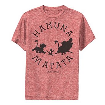 Boys 8-20 Disney Lion King Hakuna Matata Pride Camp Tee