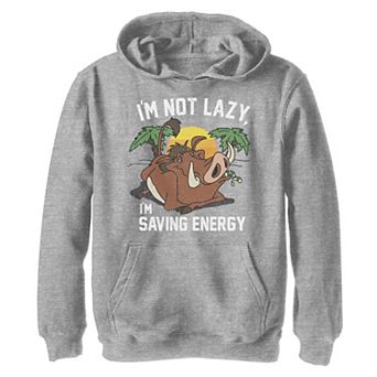 Disney's Lion King Boys 8-20 Lazy Pumbaa Hoodie