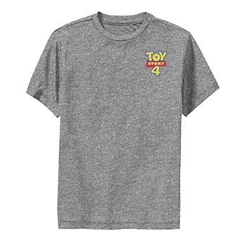 Boys 8-20 Disney Pixar Toy Story 4 Movie Logo Left Chest Pocket Tee