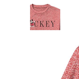 Disney's Mickey and Friends Boys 8-20 Mickey Mouse Simple Text Graphic Tee