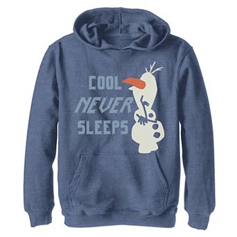 Disney's Frozen 2 Boys 8-20 Olaf Cool Never Sleep Silhouette Hoodie