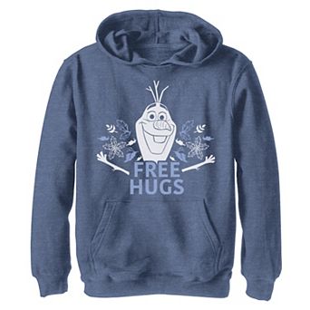 Disney's Frozen 2 Boys 8-20 Olaf Free Hugs Foliage Poster Hoodie