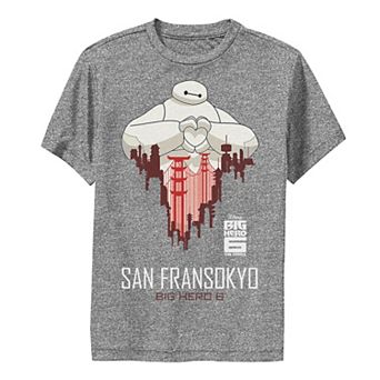 Disney's Big Hero 6 Boys 8-20 TV Series Baymax SF Love Graphic Tee