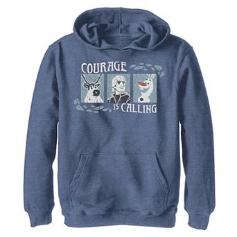 Boys 8-20 Disney Frozen 2 Courage Is Calling Sven Kristoff Olaf Trio Hoodie