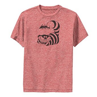 Disney's Alice In Wonderland Cheshire Cat Boys 8-20 Left Chest Tee