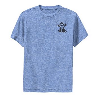 Disney's Lilo & Stitch Boys 8-20 Left Chest Portrait Graphic Tee