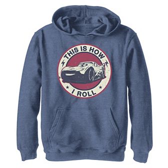 Boys 8-20 Disney Pixar McQueen This Is How I Roll Hoodie