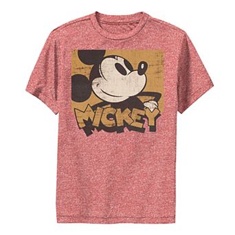 Disney's Mickey and Friends Boys 8-20 Mickey Sepia Tone Portrait Graphic Tee