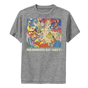 Boys 8-20 Disney Alice In Wonderland Did Someone Say Party Tee