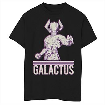 Boys 6-20 Marvel Galactus 3D Purple Portrait Graphic Tee