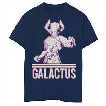 Boys 6-20 Marvel Galactus 3D Purple Portrait Graphic Tee