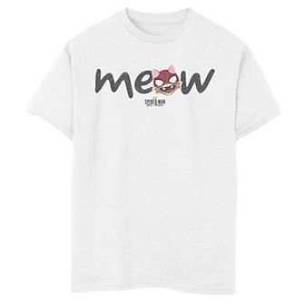 Boys 8-20 Marvel Spider-Cat Meow Portrait Graphic Tee