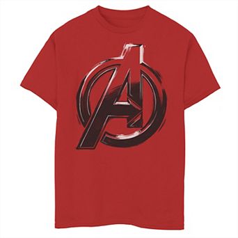 Boys 8-20 Marvel Avengers Sketch A Logo Graphic Tee