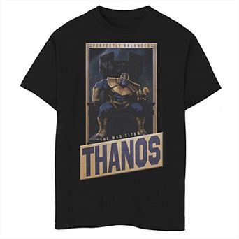 Boys 8-20 Marvel Avengers Thanos Perfectly Balanced Portrait Graphic Tee