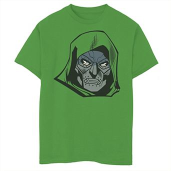 Boys 8-20 Marvel Fantastic Four Doctor Doom Big Face Graphic Tee