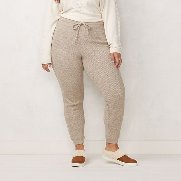 Plus Size LC Lauren Conrad High-Waisted Jogger Leggings