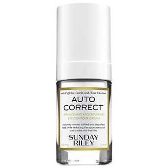 SUNDAY RILEY Auto Correct Brightening + Depuffing Eye Cream for Dark Circles