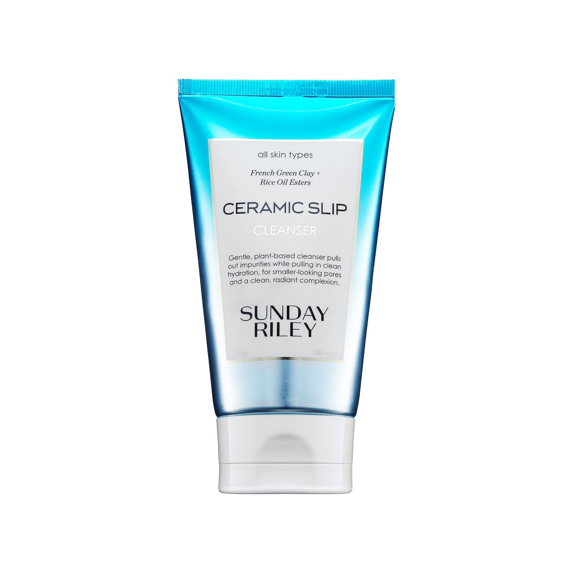 SUNDAY RILEY Ceramic Slip French Green Clay Cleanser, Size: 5 Oz, None