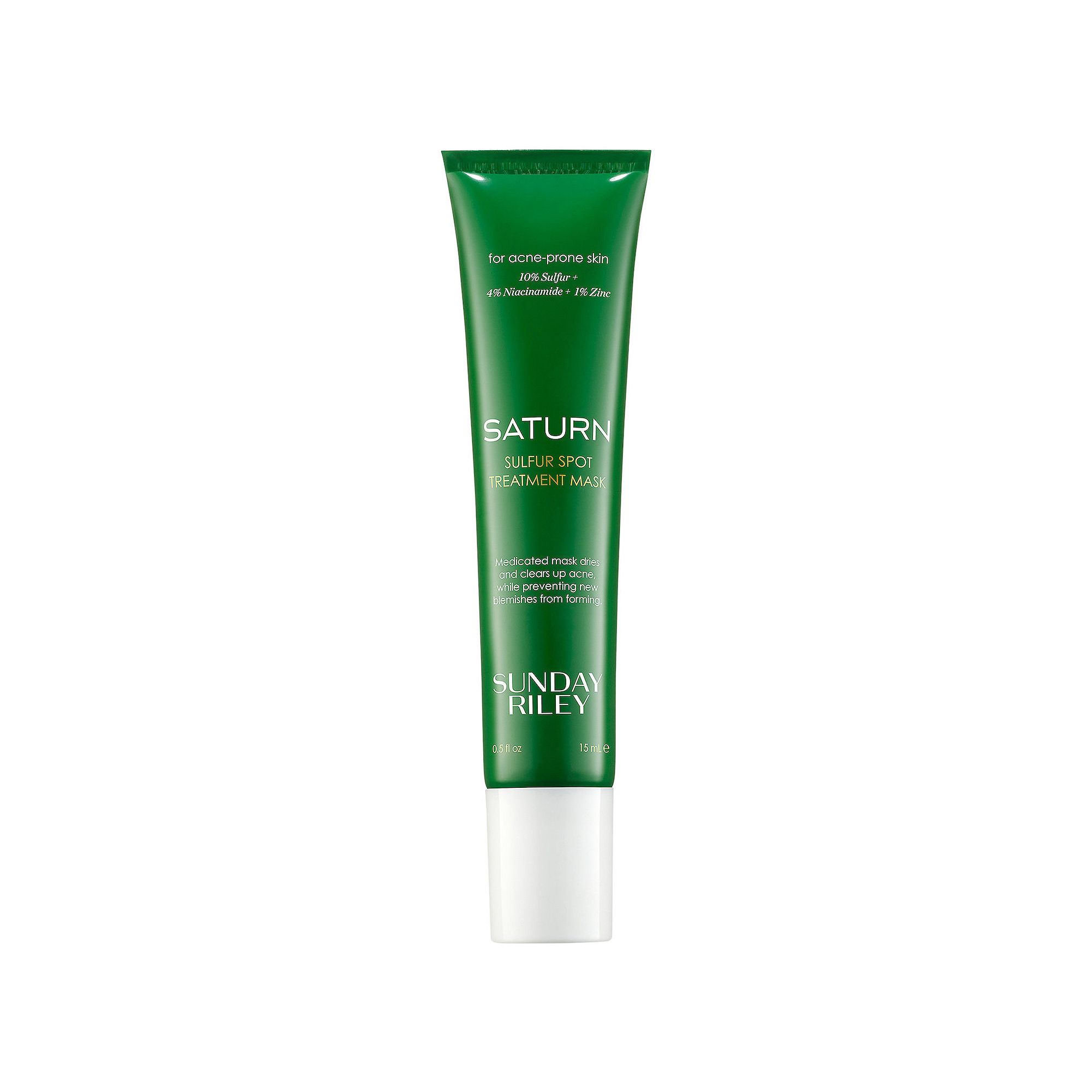 SUNDAY RILEY Saturn Sulfur + Niacinamide Spot Treatment Mask, Size: 0.5 FL 