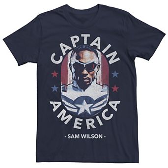 Men's Marvel The Falcon And The Winter Soldier Caps Inspiration Tee