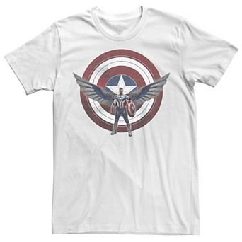 Men's Marvel The Falcon And The Winter Soldier Wield The Shield Tee