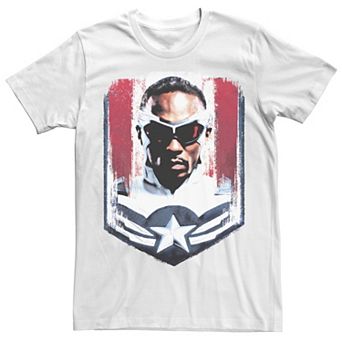 Men's Marvel The Falcon And The Winter Soldier Take On The Mantle Tee