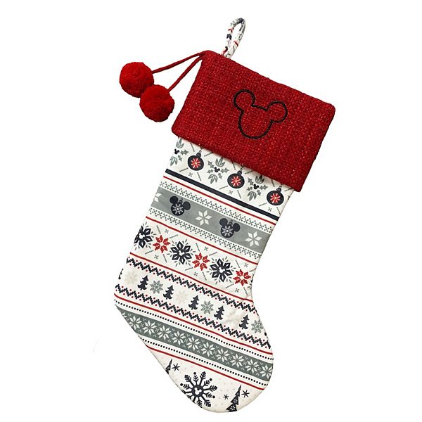 mickey mouse christmas stocking